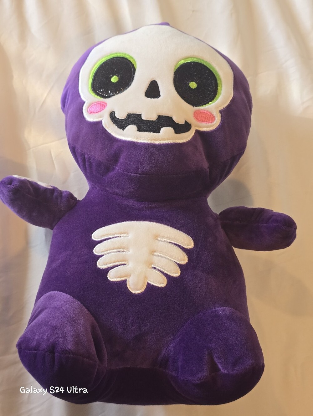 Sugar Skull Plush Pillow Toy NWT